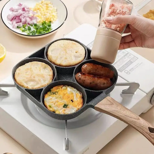 4 Hole Frying Pan - Image 2