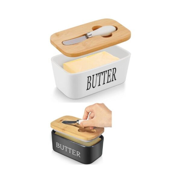 Butter Box with Knife